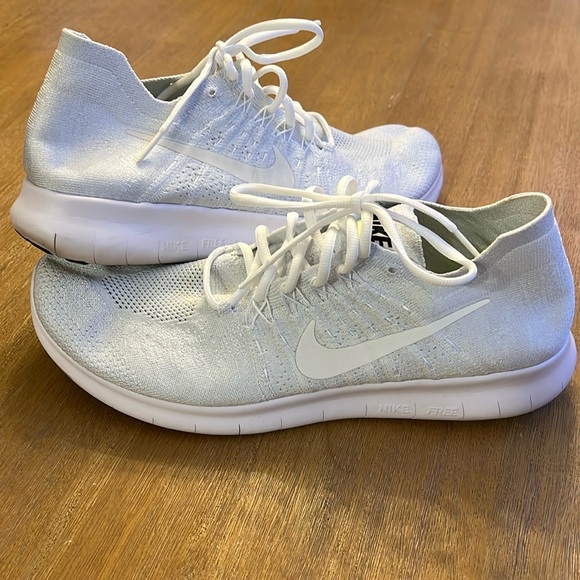 Nike Other - Nike Free Flyknit 2 “Pure Platinum” 2016 Men’s 12.5